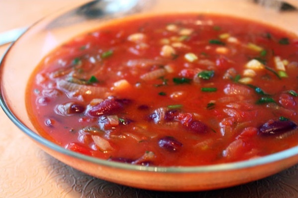 Рецепт красного супа